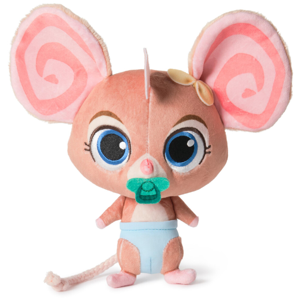 Dierenarts Vida The Vet, Baby Mouse Plush Toy, 8-Inch Tall Stuffed Animals With Super-Soft Fur, Kids Toys For Girls & Boys Ages 3 And Up