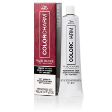 COLORCHARM VIVID DARKS|Permanente Cremefarbe| Lebendige Farbe fr dunkles Haar | Nhrende vegane Formel| Kein Bleichmittel erforderlich|Muy Magenta|
