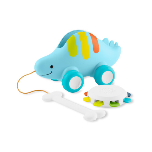 Skip Hop Skip Hop Dinosaur Pull Along Baby Musical Toy  3-in-1  Explore & More 1