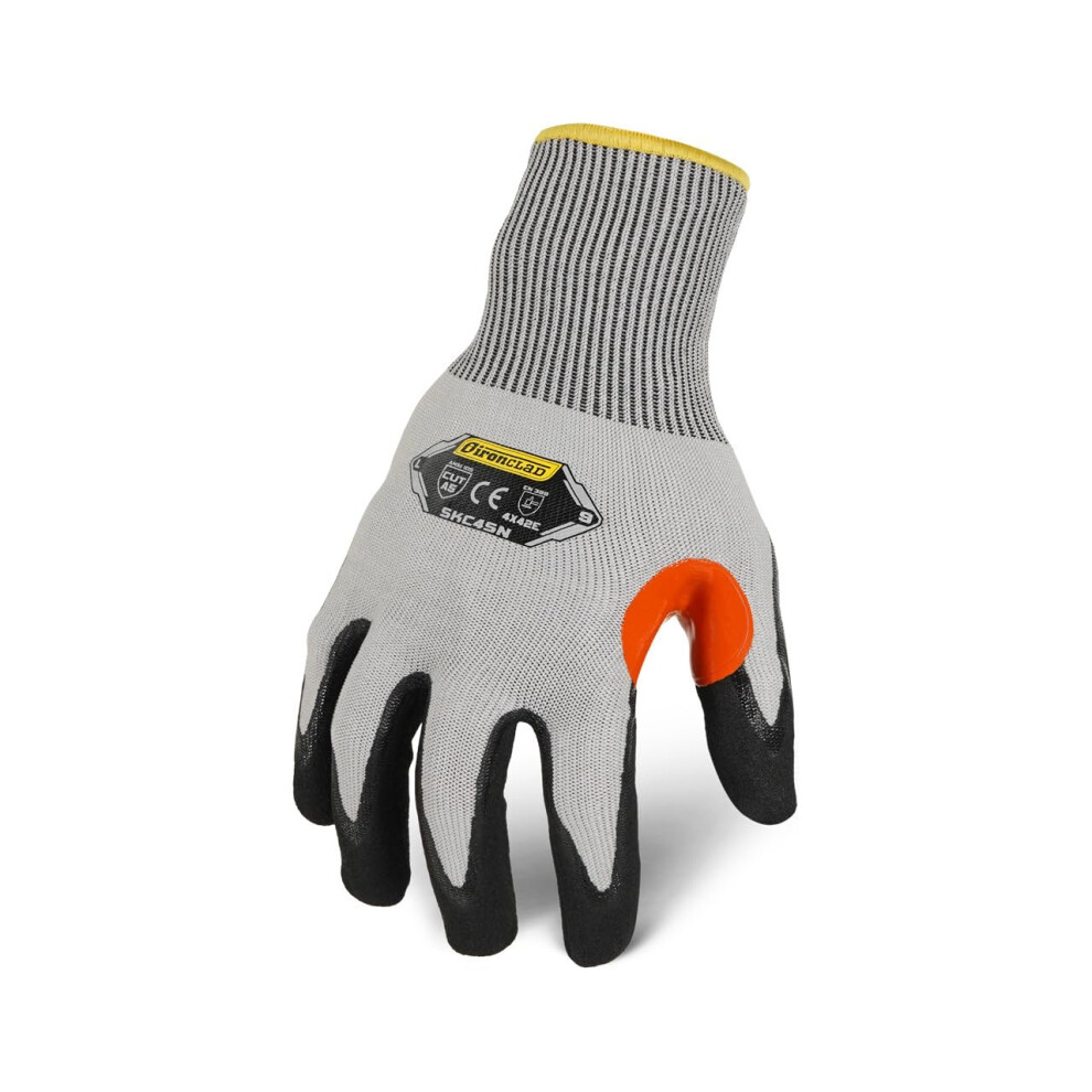 Ironclad SKC4SN03M Knit A5 Sandy Nitrile Touchscreen Glove Vend Pack Medium