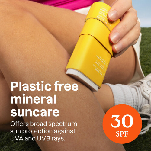 ATTITUDE Αντηλιακό Stick με Ψευδάργυρο, SPF 30, EWG Verified, Χωρίς Πλαστικά 1