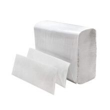 Perfect Stix White MultiFold papieren handdoeken - verpakking van 4 - 250 stuks. Totaal 1000 handdoeken. 9,2 x 9,2 vellen. 1000 stuks