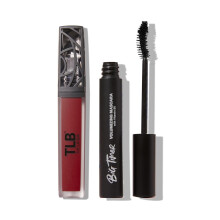 The Lip Bar Vegan Σετ Ματιών και Χειλιών, με Bawse Lady και Big Timer Μάσκαρα