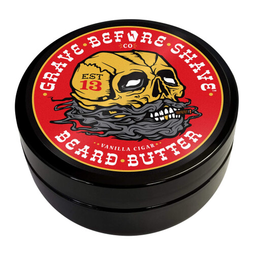 Grave Before Shave Bartbutter (Zigarrenmischung) 4oz. Container 1