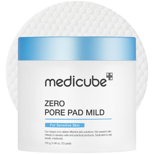 Medicube, Zero Pore Pad Mild, 70 Pádov