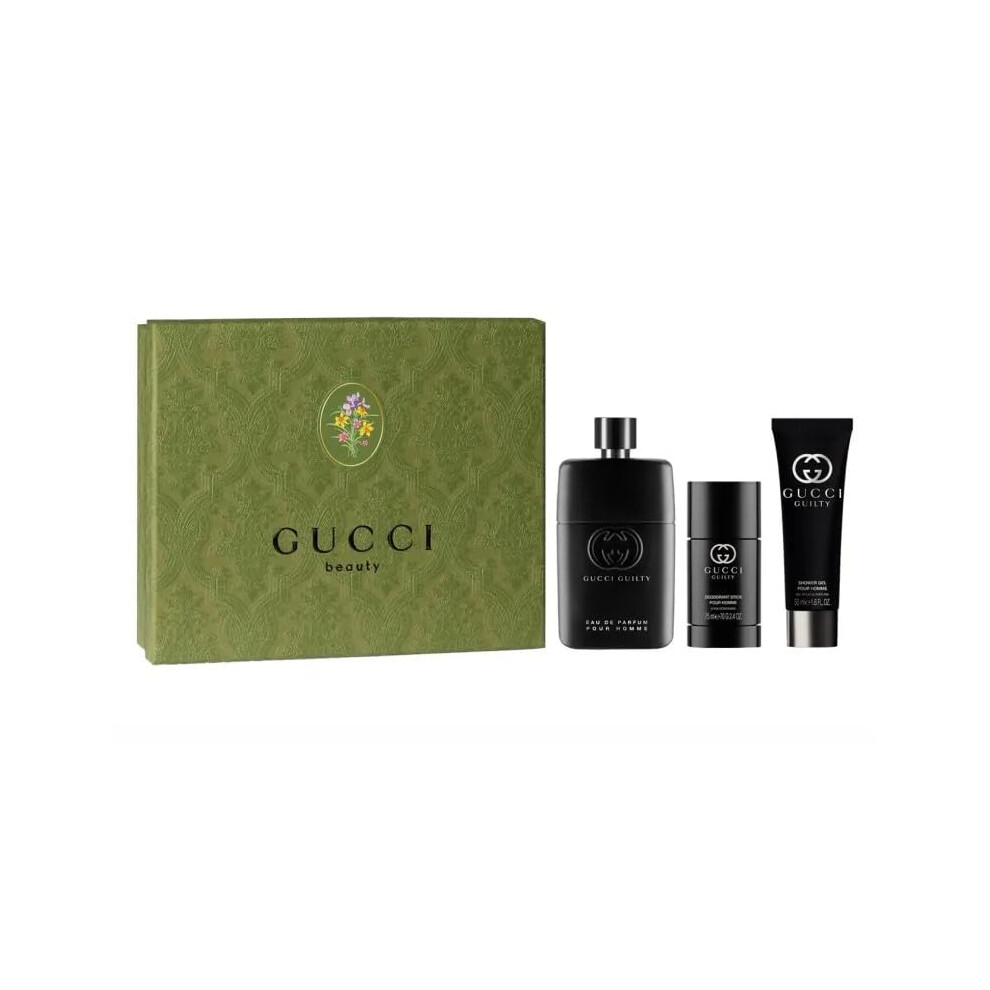 Gucci Guilty Pour Homme Eau de Parfum Gift Set (Eau de Parfum 3.0 oz +
