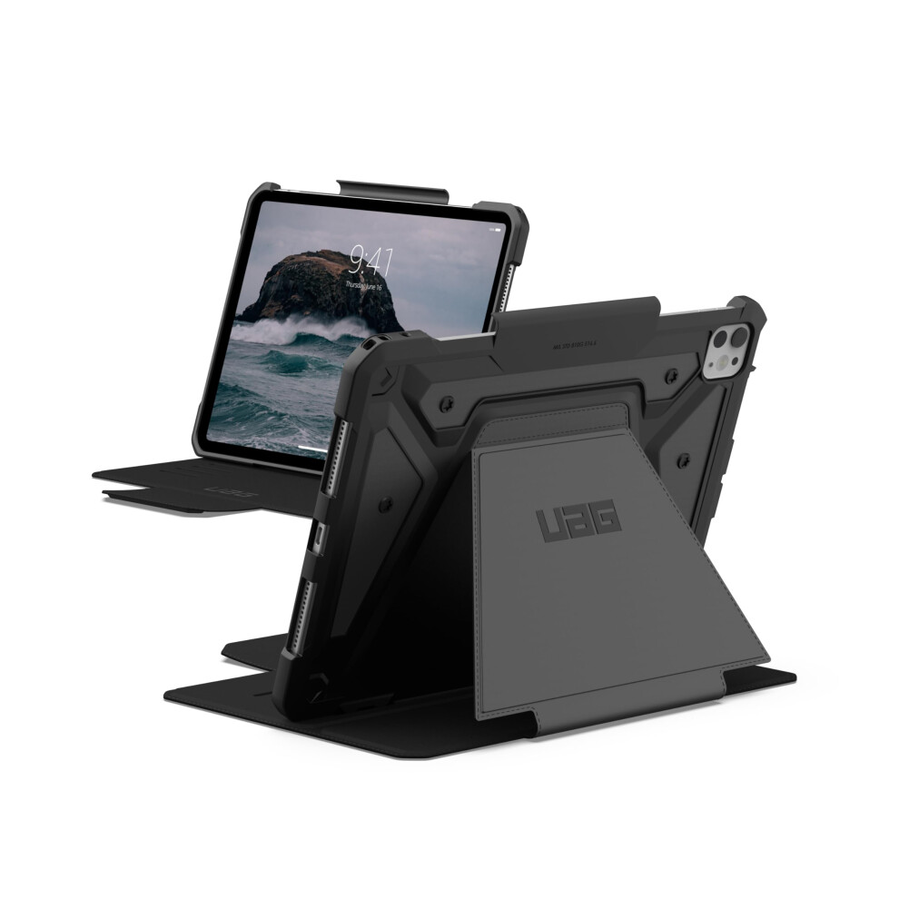 Urban Armor Gear Uag Designed For Ipad Pro 11"" Case (5Th Gen 2024 M4) A2836 A2837 A3006 Rugged Adjustable Multi-Angle Viewing Stand Fol 840283914072