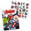Marvel Captain America Backpack & Lunchbox For Boys - Bundle with 16"" Captain America Backpack  Avengers Lunchbox  Tattoos  & More | Avenge 5