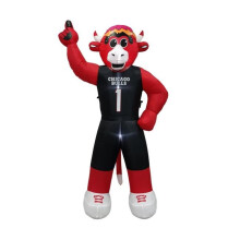 Logo Brands 704-100-M Chicago Bulls 7 ft. Yard Inflatable Mascot