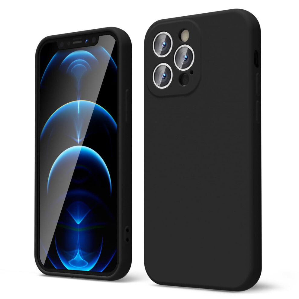 Pouzdro Oakxco Pro Iphone 12 Pro Tekut Silikonov Gel Z Mekk Gumy Elegantn Estetick Zkladn Jednoduch Kryt Roztomil Tenk Tenk Tpu Matn Jedn-image