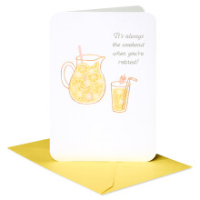 American Greetings Retirement Card (Have Fun and Enjoy)