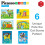 PicassoTiles Pete the Cat Μαγνητικό Παζλ Κύβοι 6 Θεματικά Παιχνίδια Σύνθεσης STEM 3