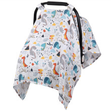Coprisedile auto in mussola Metplus per neonati, coprisedile auto traspirante per neonati, coprisedile leggero per marsupio porta-bambini, adatto
