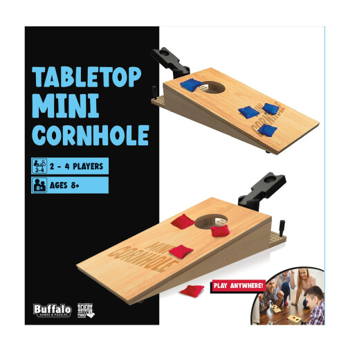 Buffalo Games - Mini Cornhole Παιχνίδι - Δεξιοτήτων - Δύο Παίκτες - Για Παντού - Ηλικίες 8+ 1