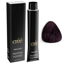 Cree Professional Permanente Haarfarbe 100 ml  3,4 fl.oz. (Intensives Irisee Brown 4.22)