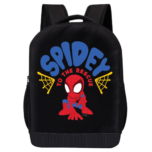 Marvel Marvel Spiderman Miles Morales Backpack Spidey and His Amazing Friends Backpack for Boys  Girls - Toddler Backpack for Kids 18"" Backpack fo