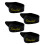 Golden Gate GP -4B -4PK Thumb Picks - Black - Large - 4 Pack 1