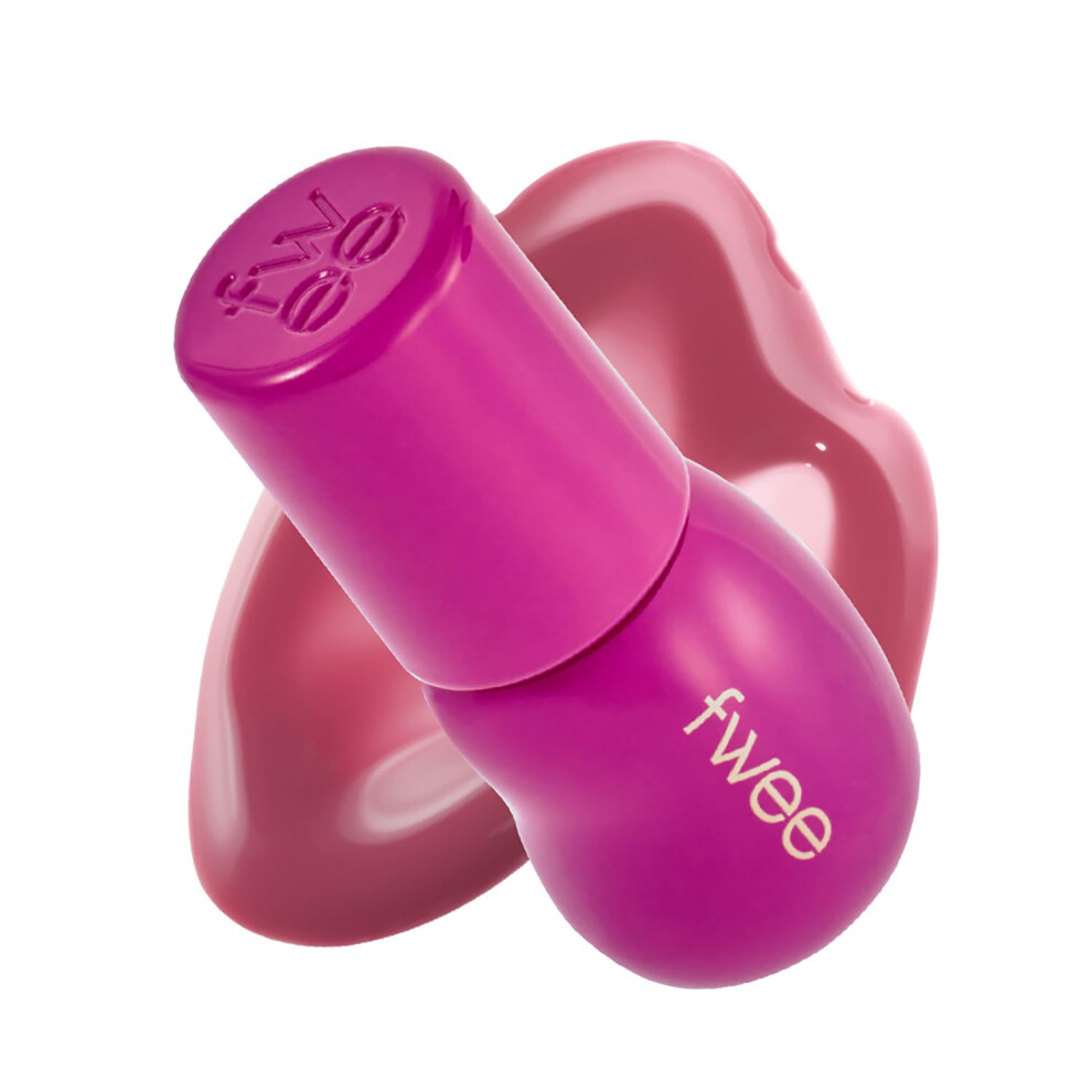 Vwee Fwee 3D Voluming Gloss | Cold-Hearted Moment - Currant 70% | Lip Gloss, High-Shine, Non-Sticky, Moisturizing Finish | 5.3G