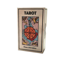Vieux Monde Express Classic 1909 Tarot Deck & 88 Page Guide | Fabricat n SUA