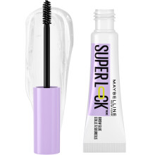 Maybelline Super Lock Brow Glue Eyebrow Gel  Lightweight Brow Gel For Up To 24HR Hold  Clear  1 Count