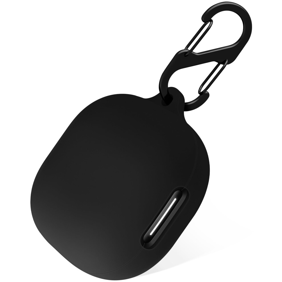 Geiomoo Silicone Case For Anker Soundcore P40i Protective Cover With Carabiner (Black) Black 783053626365