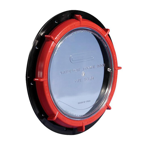 Whale TCL4 9"" Clear Locker Door