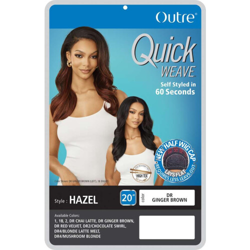 Outre Quick Weave - Hazel (OFF BLACK 1B) 1