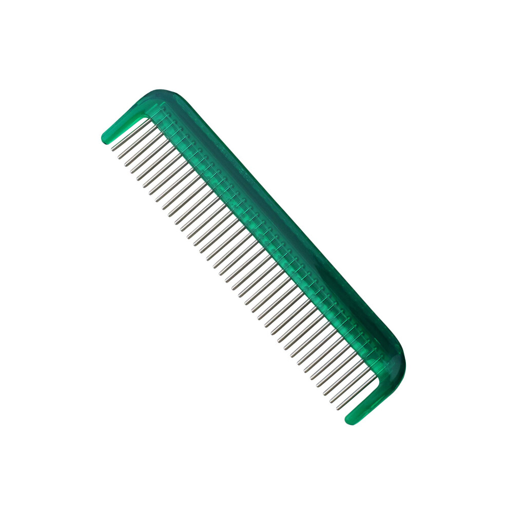 Haardokter Hair Doctor The 5"" Mens Rotating Tooth Hair Comb With Silky Smooth Teeth Reducest Hair Loss And Damage (Forest Green)