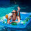 JAMBO Πλωτή Σαμπρέλα Ήλιου, 70 x 47 Inflatable Πλωτή Σαμπρέλα, Υδάτινο Λάδι για Ενήλικες 4