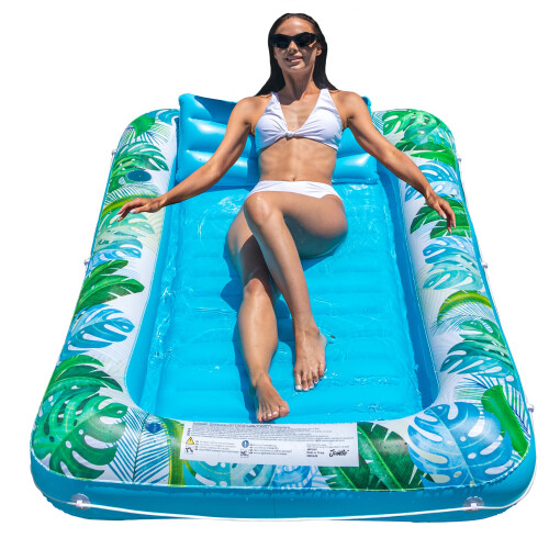 JAMBO Πλωτή Σαμπρέλα Ήλιου, 70 x 47 Inflatable Πλωτή Σαμπρέλα, Υδάτινο Λάδι για Ενήλικες