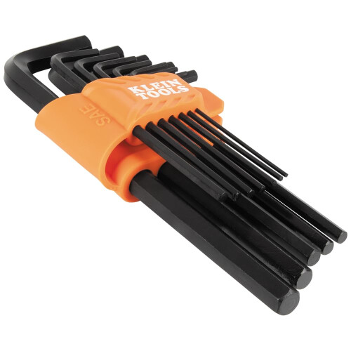 Conjunto de Chaves Hexagonais Longas L-Style Klein Tools SAE 12 Peças 1