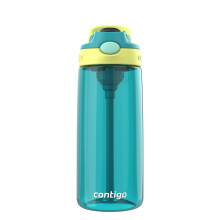 Botella de Agua Contigo AutoSpout para Niños, 20oz, 1 Unidad, Juniper/Limelight
