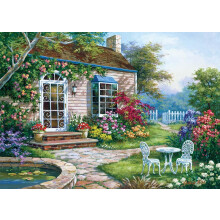 Sung Kim Art - Puzzle 1000 Teile fr Erwachsene (Frhlingsterrasse I)