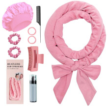 Heatless Curls No Heat Curlers Overnight Heatless Curlers Fejpnt noknek rzsaszn