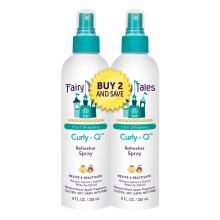 Fairy Tales Curly-Q Curl Refresher for Kids' Hair - Lightweight Spray to Define Curls, Add Bounce and Reduce Frizz - 8oz Pack of 2