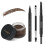 Σετ Μολυβιών Φρυδιών LAVONE με Μολύβι, Eyeliner και Πομάδα Φρυδιών - Σκούρο Καφέ 1
