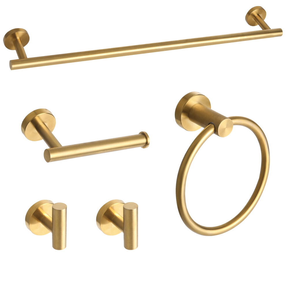 Ntipox Szczotkowane Zlote Akcesoria Do Lazienki-image