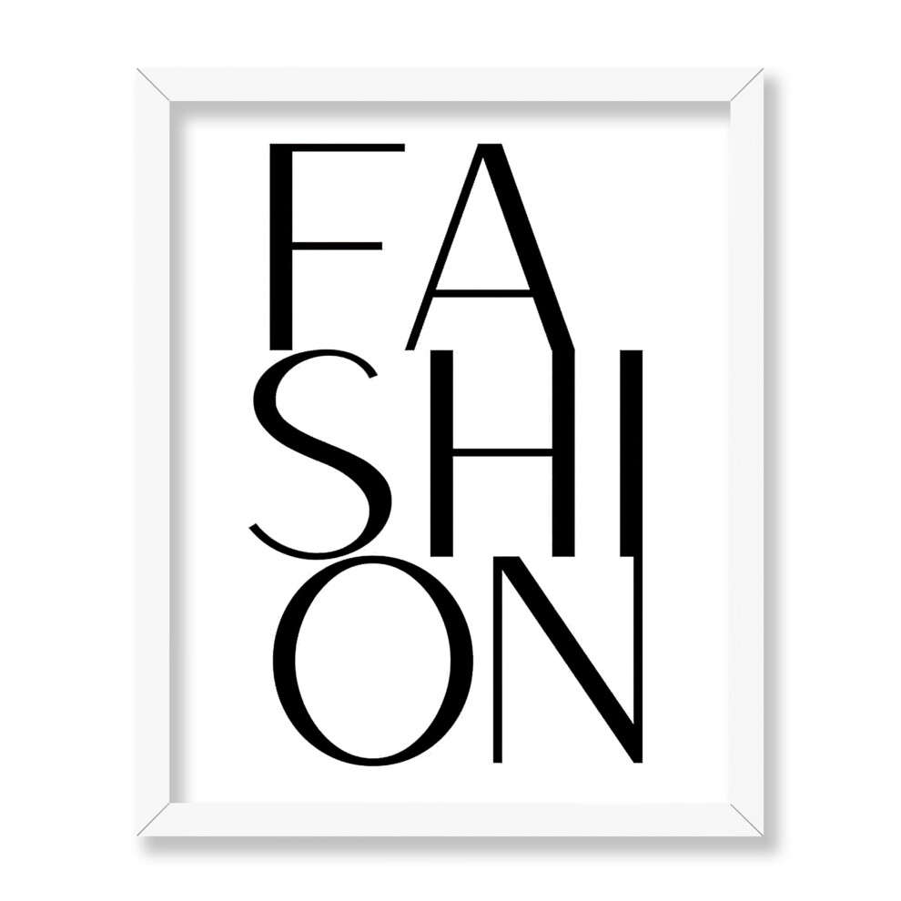 Affiche vintage avec citation de Master - Impression publicitaire r   tro - Cadeau pour artiste mannequin - Design minimaliste de mode - Lettres en