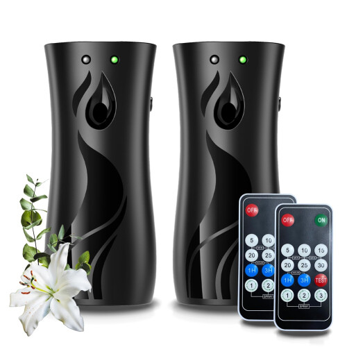 2pack Αυτόματος Διανομέας Ψεκασμού Αποσμητικού Αέρα