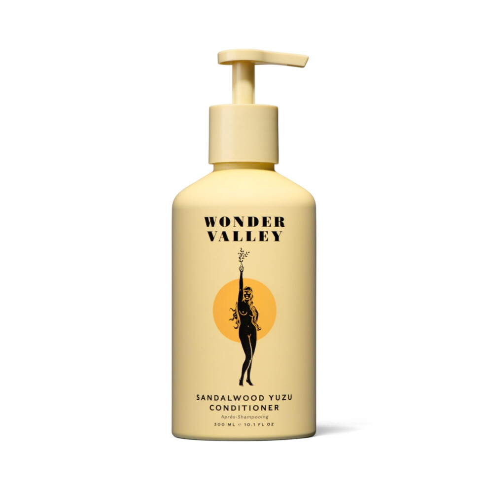 Valle De Las Maravillas Wonder Valley - Sandalwood Yuzu Conditioner | Vegan, Cruelty-Free, Sulfate-Free | Softens, Detangles, And Restores Moisture 10.1 Fl Oz | 300 Ml