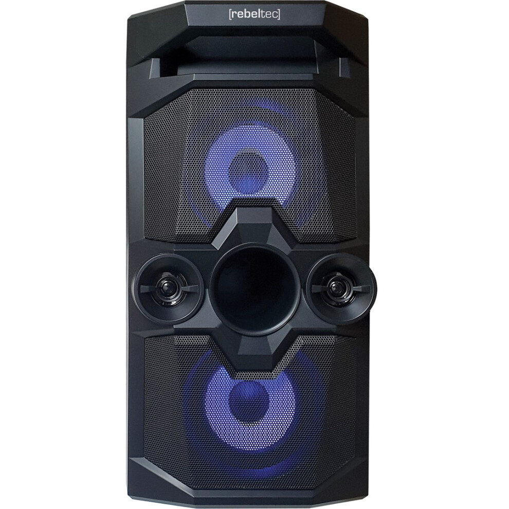 Rebeltec SoundBox 480 black speaker, Bluetooth Lautsprecher, Schwarz - Bild 5
