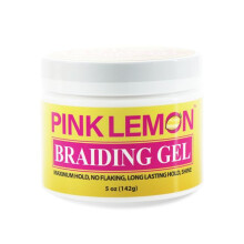 Gel de mpletitura de lamie roz (5 oz) - Maxime Hold No Flaking Flaking Long Hold High High. Pentru Micro Inter Dream Faux Loc Twist Braid Edge.