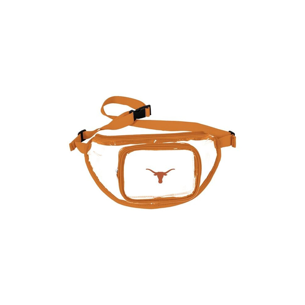 Logo Brands 218-881 University of Texas at Austin Clear Fanny Pack-image-OPC-PG9MF6V-NEW