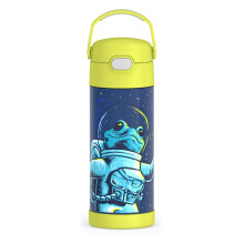 THERMOS 410 ml Edelstahl nicht lizenzierte FUNtainer-Flasche Space Frog 14 oz