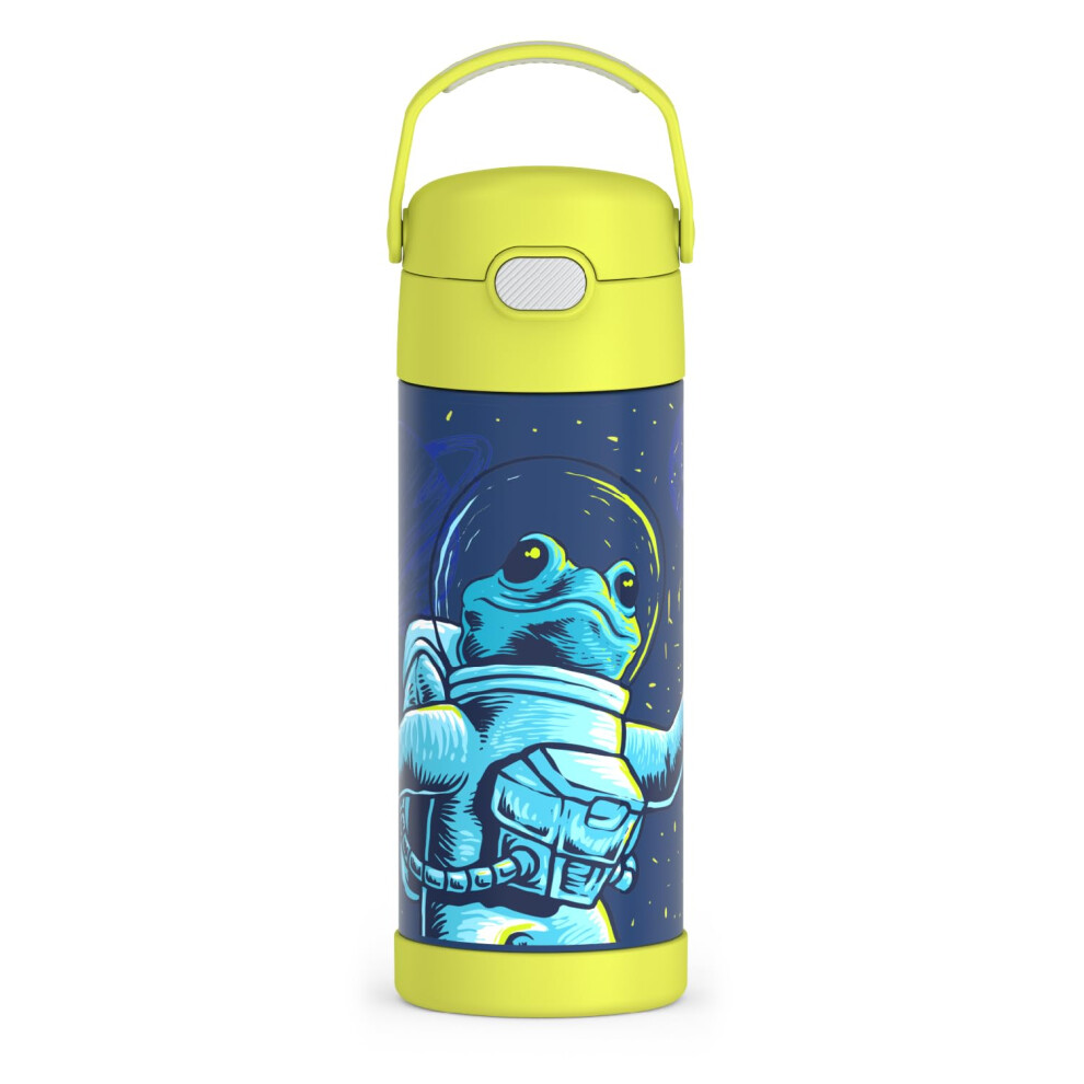 THERMOS 410mL Stainless Steel NonLicensed FUNtainer Bottle  Space Frog  14 oz