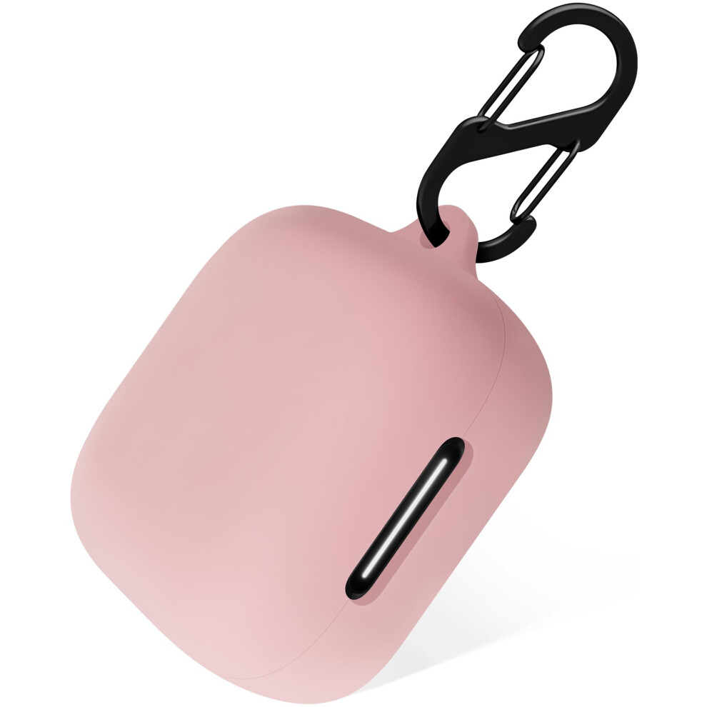 Geiomoo Silicone Case For Anker Soundcore P30i Protective Cover With Carabiner (Pink) Pink 783053407384