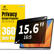F FORITO 15,6 tum Laptop Privacy Screen Protector 360 Anti Peeping and Anti Glare Laptop Privacy Shield Compatible med 15,6 """" HP/Lenovo/Dell/Ace