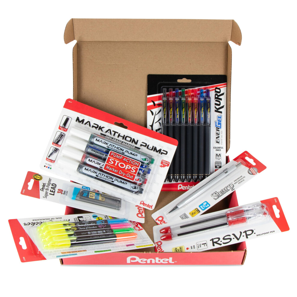 Pentel Back to School Box | Teachers Essentials  31 Pieces-image-OPC-PFNDRDN-NEW
