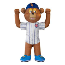 Logo Brands 506-100-M 9 ft. Chicago Cubs Inflatable Mascot