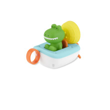 Skip Hop Baby Bath Toy Croc The Boat 3-Piece Set, Zoo